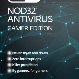 ESET NOD32 Antivirus Gamer Edition 2024 Key (1 Year / 1 PC)