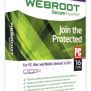 Webroot SecureAnywhere AntiVirus 2022 Key (6 Months / 3 Devices)