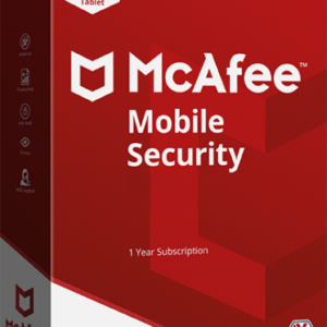 McAfee Mobile Security Premium for Android (1 Year / 1 Device)